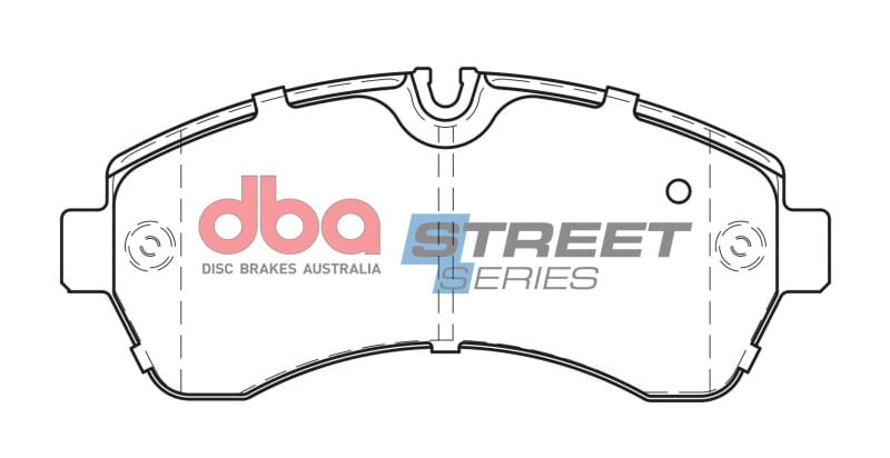 DBA 07-09 Dodge Sprinter 3500 DRW Front Street Series Brake Pads thumbnail 2