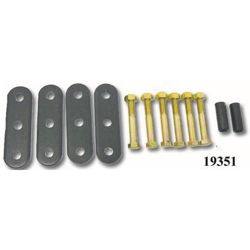 Rugged Ridge HD Front & Rear Leaf Spring Shackles 55-75 CJ - 18265.01