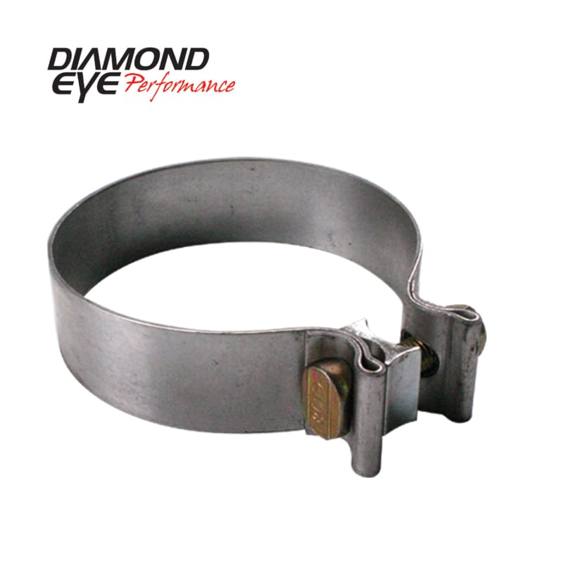 Diamond Eye CLAMP Band 2-1/4in METRIC HARDWARE 409 SS - BC225S409
