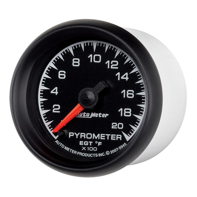 Autometer ES 52mm Full Sweep Electronic 0-2000 Degree F EGT/Pyrometer Gauge thumbnail 2