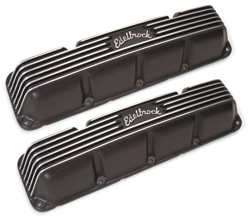Edelbrock Valve Cover Classic Series AMC/Jeep 1967-91 290-401 CI V8 Black thumbnail 2