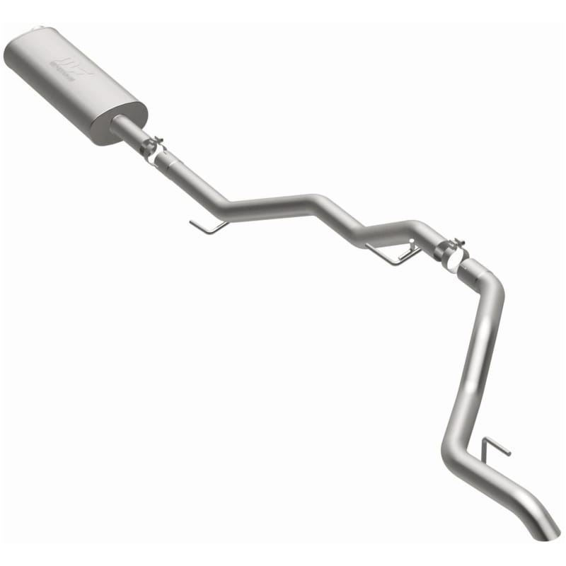 MagnaFlow 2020 Jeep Gladiator 2.5in Rock Crawler Series Single Rear Exit SS Cat-Back Exhaust w/o Tip thumbnail 2