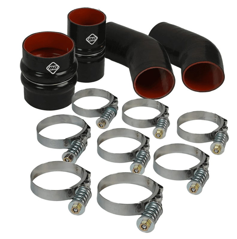 BD Diesel 13-18 RAM 2500/3500/4500/5500 6.7L Cummins Intercooler Hose & Clamp Kit thumbnail 2