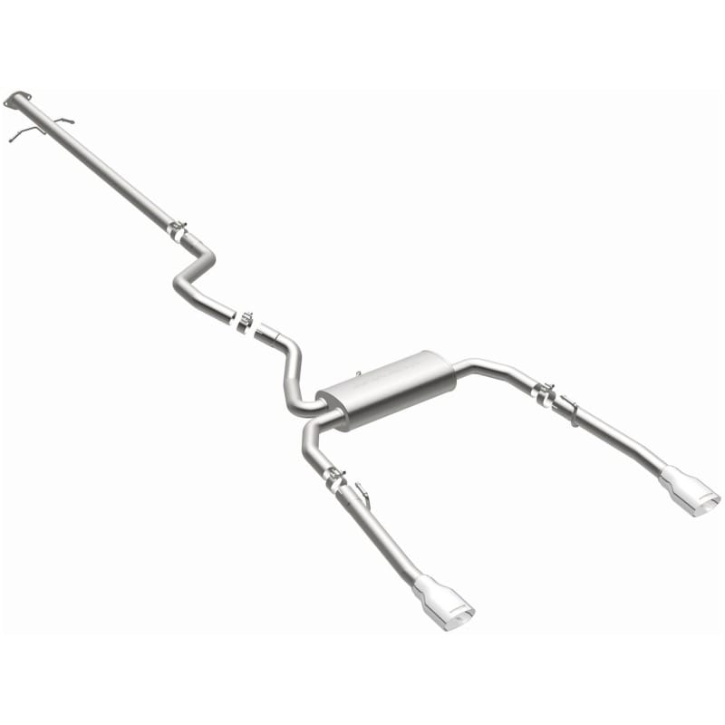 MagnaFlow 13 Dodge Dart L4 1.4L T/C Dual Split Rear Exit Stainless Cat Back Perf Exhaust thumbnail 4