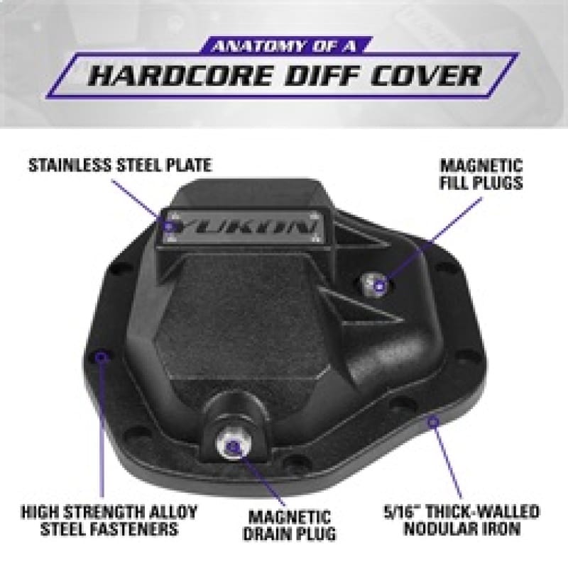 Yukon Gear Hardcore Diff Cover for Dana 80 thumbnail 3