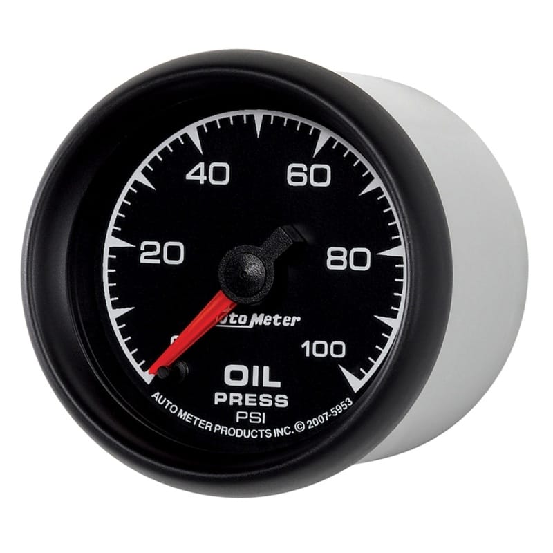 Autometer ES 52.4mm 0-100 PSI Oil Pressure Gauge thumbnail 2