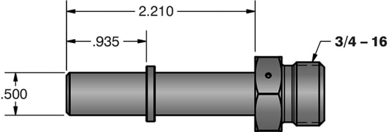 Fleece Performance Universal 1/2in Quick Connect to 3/4in-16 O-ring (-8 AN) thumbnail 4