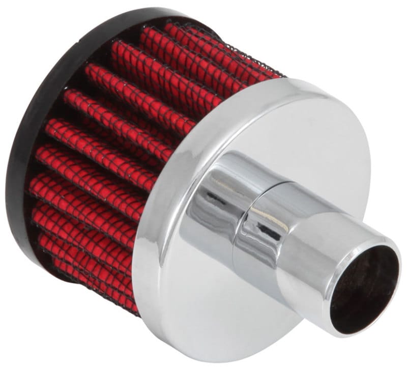 K&N Steel Base Crankcase Vent Filter .75in Vent OD x 2in OD x 1.5in Height thumbnail 2
