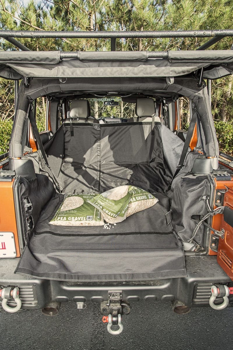 Rugged Ridge C3 Cargo Cover w/Subwoofer 07-14 JKU 4 Door thumbnail 2