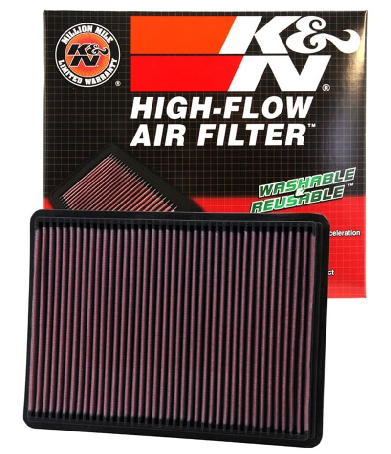 K&N 07-07 Jeep Liberty / 05-10 Grand Cherokee/Commander Drop In Air Filter thumbnail 3