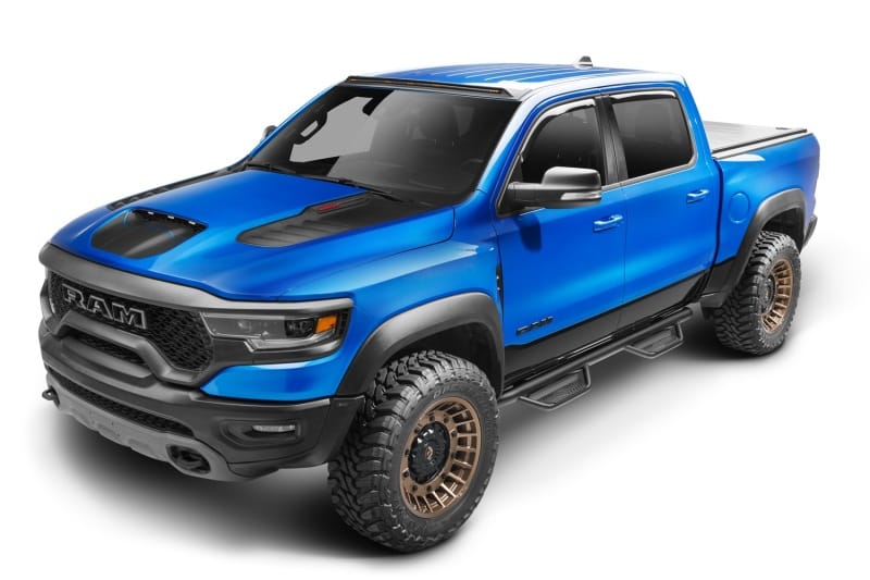 N-Fab Podium LG 2019 Dodge Ram 2500/3500 Crew Cab All Beds Gas/Diesel - Tex. Black - 3in thumbnail 2