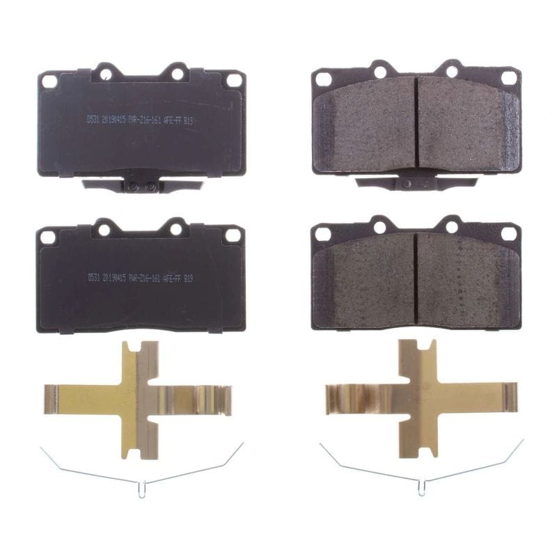 Power Stop 91-96 Dodge Stealth Front Z17 Evolution Ceramic Brake Pads w/Hardware - 17-531