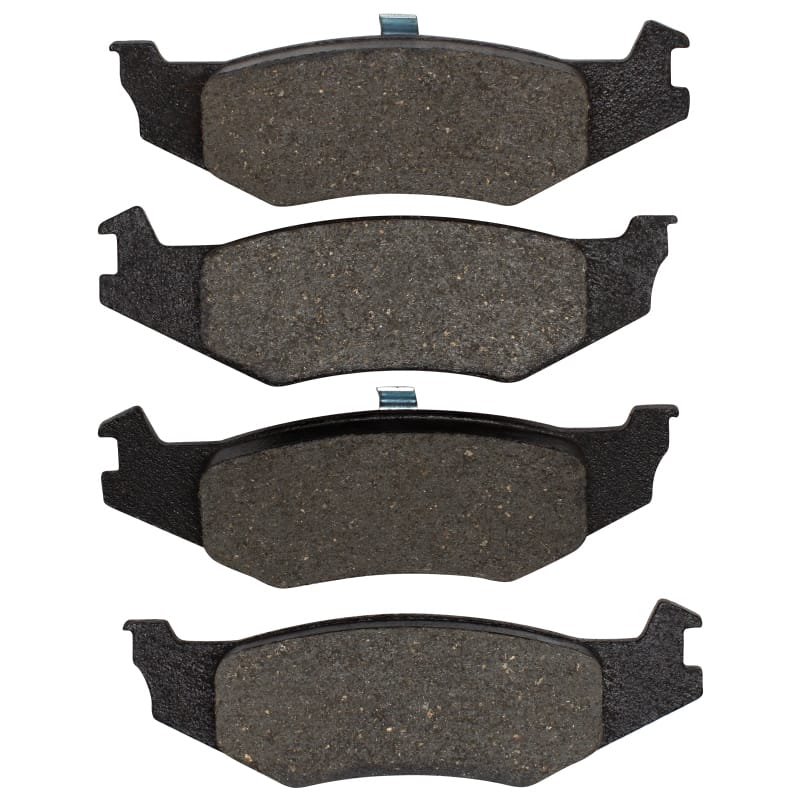 R1 1989-10 Plymouth Sundance Rear Semi Met Brake Pads