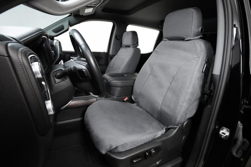 Covercraft 14-22 Dodge Ram ProMaster Endura Waterproof SeatSaver Custom Front Row Seat Covers-Grey