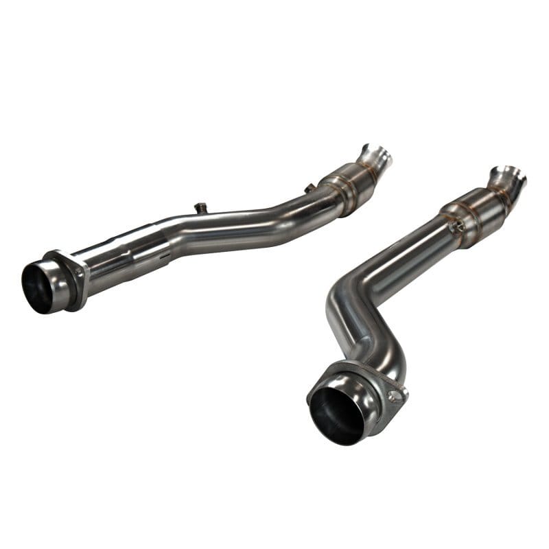 Kooks 12-22 Jeep Trackhawk 6.2L /Dodge Durango 6.4L 3in H.O. GREEN Catted OEM Connection Pipes thumbnail 2