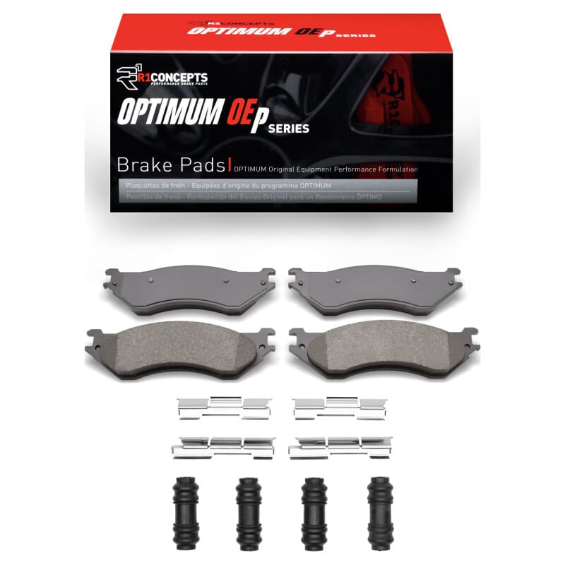 R1 00-08 Dodge Ram 4000 (Mexico) Rear Optimum OE Pads & Hardware Kit