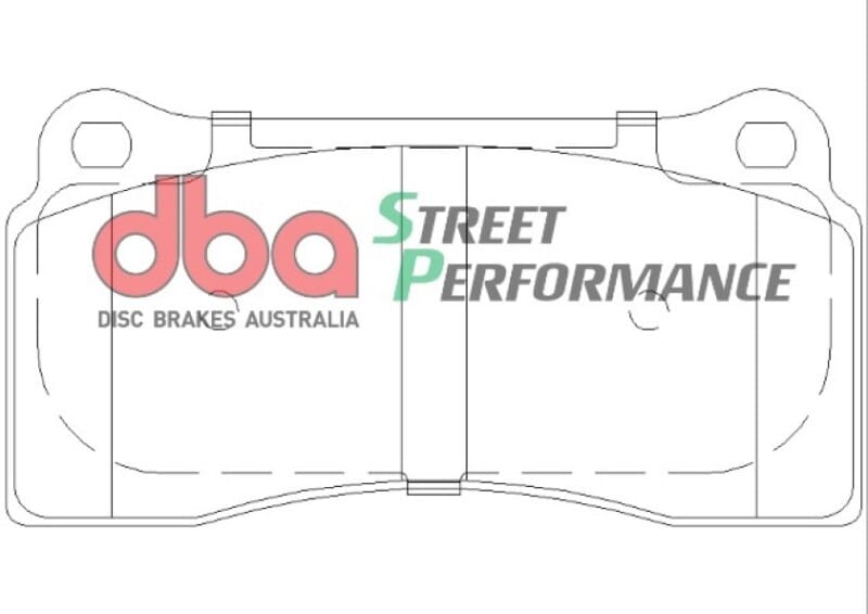 DBA 09-11 Nissan GT-R SP500 Rear Brake Pads thumbnail 2