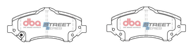 DBA 08-16 Chrysler Town & Country Street Series Front Brake Pads thumbnail 2