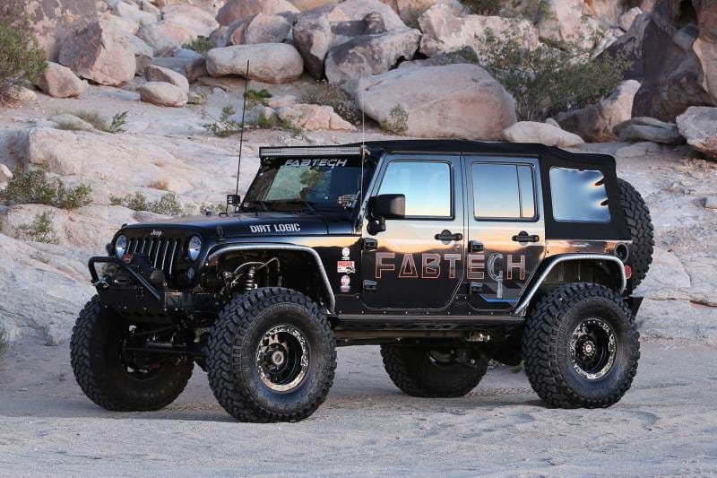 Fabtech 07-18 Jeep JK 5in Crawler C/O Ii w/Dlss 2.5 C/O Resi Fr & Rr thumbnail 2