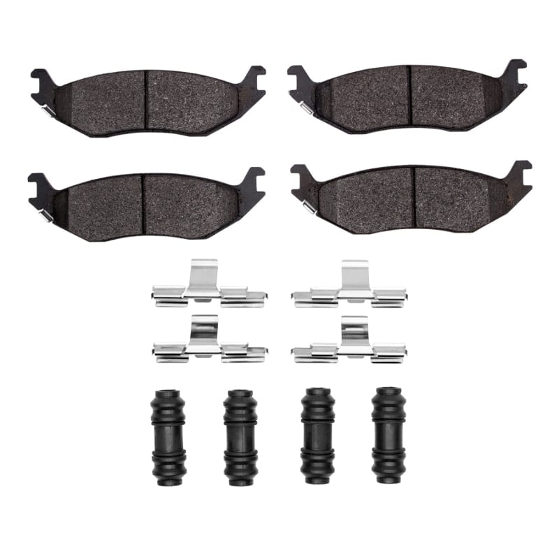 R1 2002-2024 Chrysler Aspen Rear Performance Off-Road/Tow Brake Pads & Hardware Kit