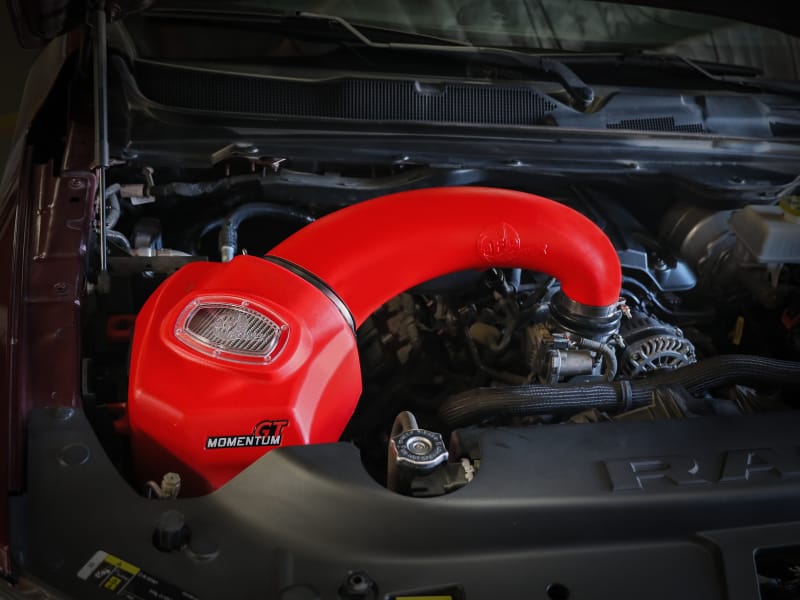 aFe Momentum GT Pro DRY S Intake System Red Edition 19-23 Dodge RAM 1500 V8-5.7L HEMI thumbnail 4
