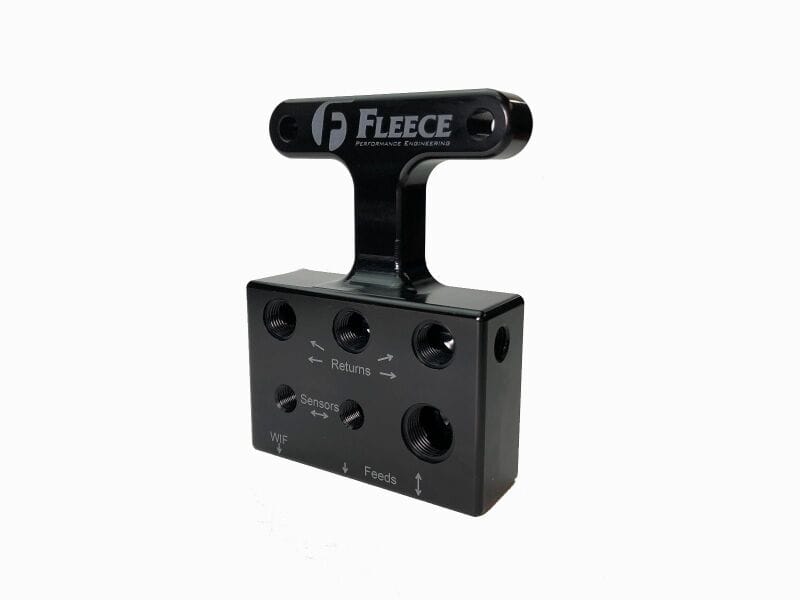 Fleece Performance 03-07 Dodge 5.9L / 07.5-09 6.7L Cummins 3rd Gen Fuel Distribution Block thumbnail 4