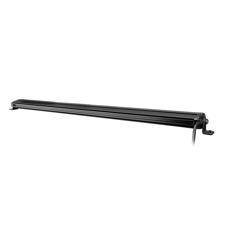 Go Rhino Xplor Blackout Series Single Row LED Light Bar (Side/Track Mount) 39.5in. - Blk