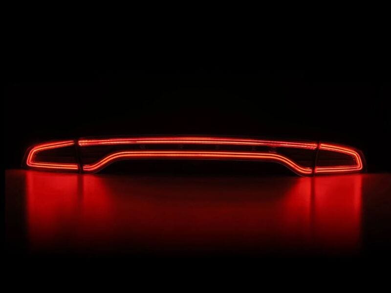 AlphaRex 15-23 Dodge Charger NOVA-Series Prismatic LED Tail Lights Chrome thumbnail 7