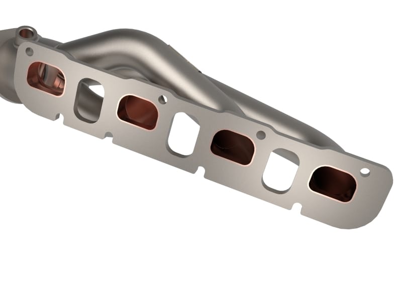 aFe Twisted Steel 2021+ Jeep Wrangler 392 JL 6.4L V8 Headers - Titanium Cerakote thumbnail 3
