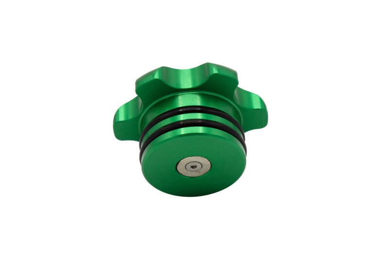 Fleece Performance 13-18 Dodge Cummins Green Anodized Billet Fuel Cap thumbnail 3