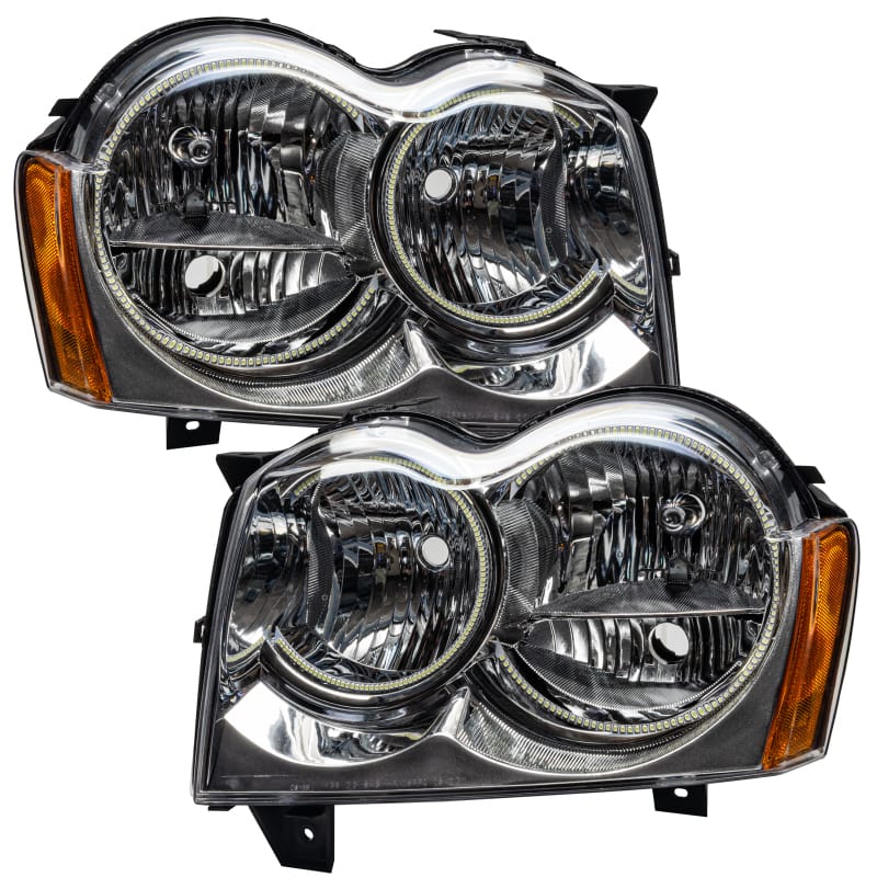 Oracle 05-07 Jeep Grand Cherokee SMD HL (Non-HID) - ColorSHIFT thumbnail 2
