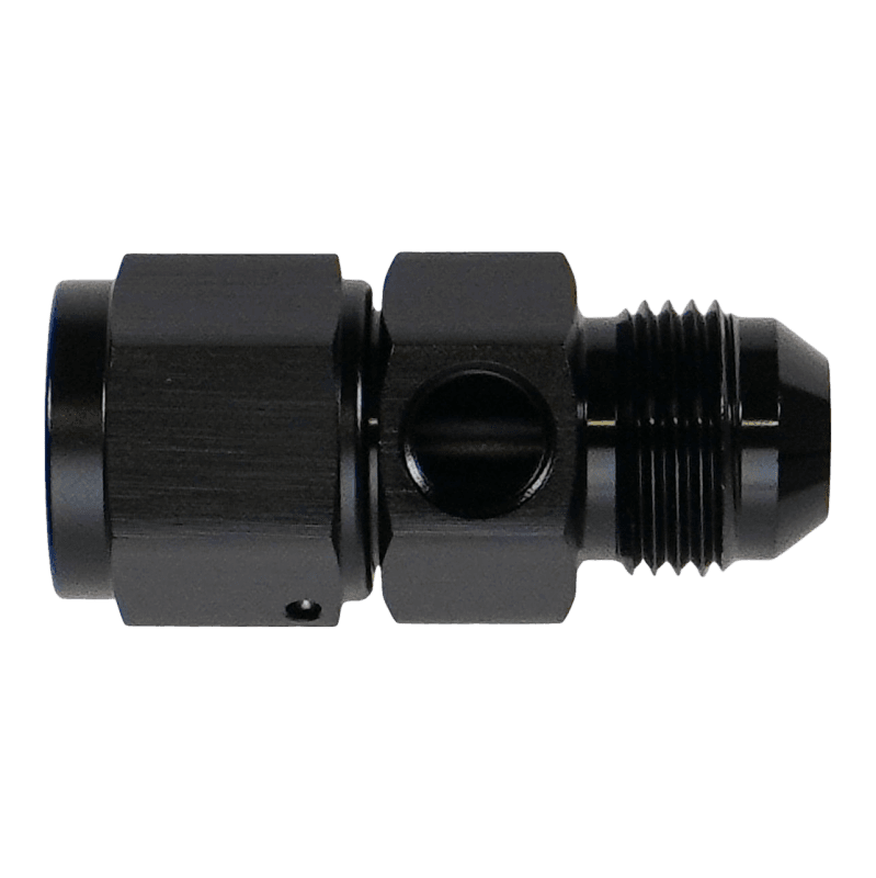 DeatschWerks 8AN Male Flare to Female Flare Swivel with 1/8th NPT