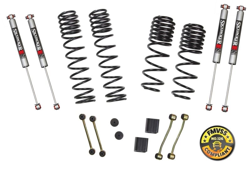 Skyjacker 2018 Jeep Wrangler JL 4 Door 4WD (Rubicon) Long Travel 2 Stage 2in-2.5in Coil System - JL25RBPMLT