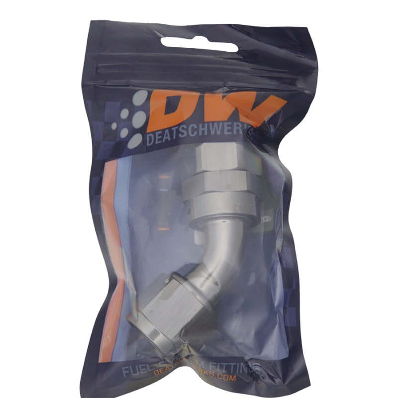 DeatschWerks 10AN Female Swivel 45-Degree Hose End PTFE (Incl. 1 Olive Insert) thumbnail 2