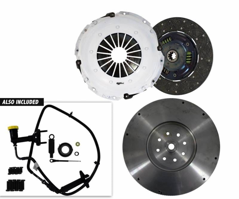 Clutch Masters 07-16 Dodge Ram 2500/3500 6.7L w/G56 Trans FXT100 Sprung Organic Clutch Kit w/FW thumbnail 2