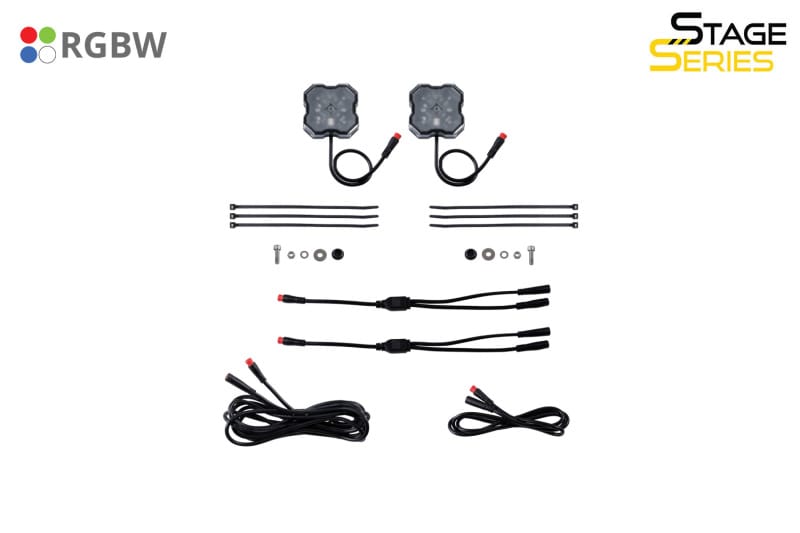 Diode Dynamics Stage Series RGBW LED Rock Light (Add-on 2-pack) thumbnail 5