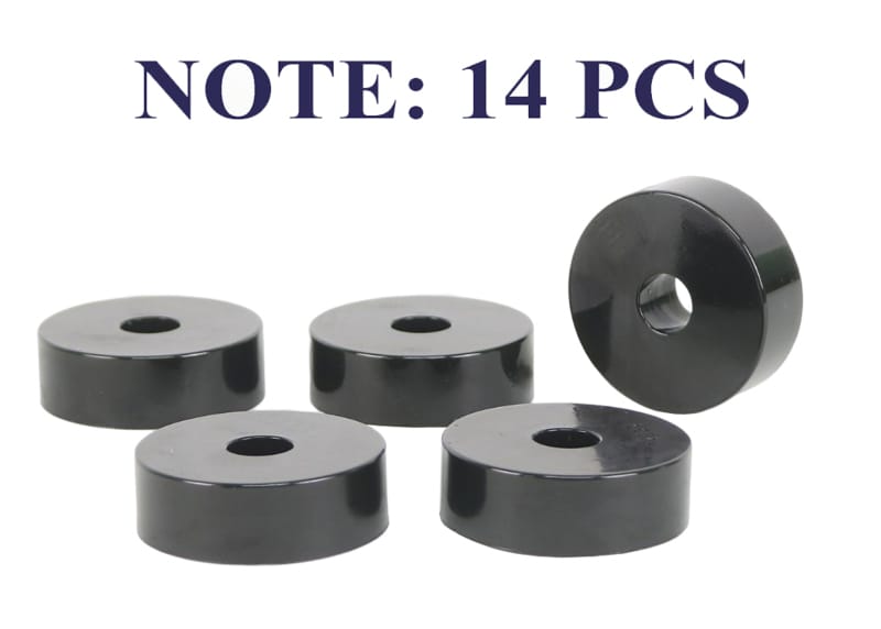 Whiteline 1959-1973 Jeep CJ5 Body Mount Bushing Set thumbnail 3
