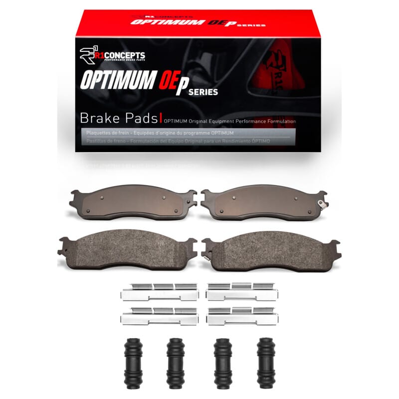 R1 03-08 Dodge Ram 4000 (Mexico) Front Optimum OE Pads & Hardware Kit