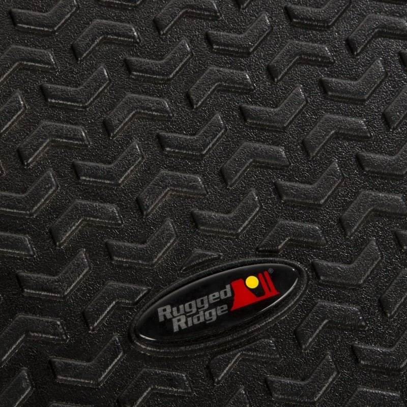 Rugged Ridge Floor Liner Cargo Black 18-21 Jeep Wrangler JL 4 Dr (Excl. 4XE Models) thumbnail 2