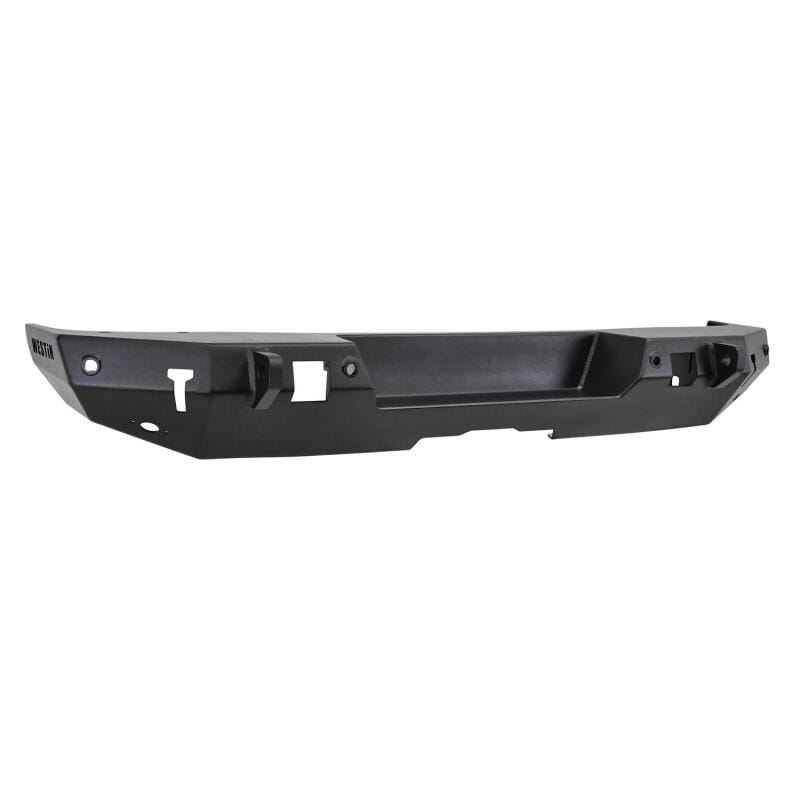 Westin 18-19 Jeep Wrangler JL WJ2 Rear Bumper w/ Sensors (Excl. Wrangler JK) - Textured Black