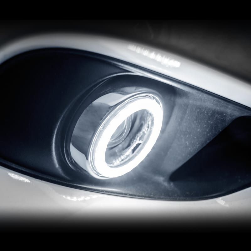 Oracle Dodge Charger SRT8 11-14 WP LED Projector Fog Halo Kit - White