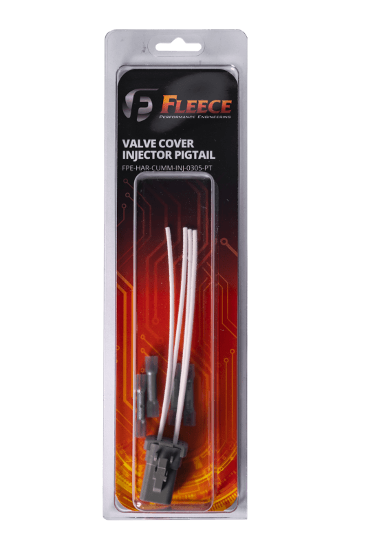 Fleece Performance 03-05 Dodge Ram 2500/3500 Cummins Valve Cover Injector Pigtail (4-Pin) thumbnail 3