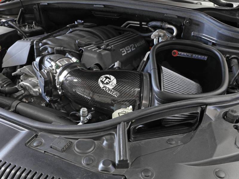 aFe 12-21 Jeep Grand Cherokee 6.4L Track Series Carbon Fiber Cold Air Intake w/Pro Dry S Filter thumbnail 5
