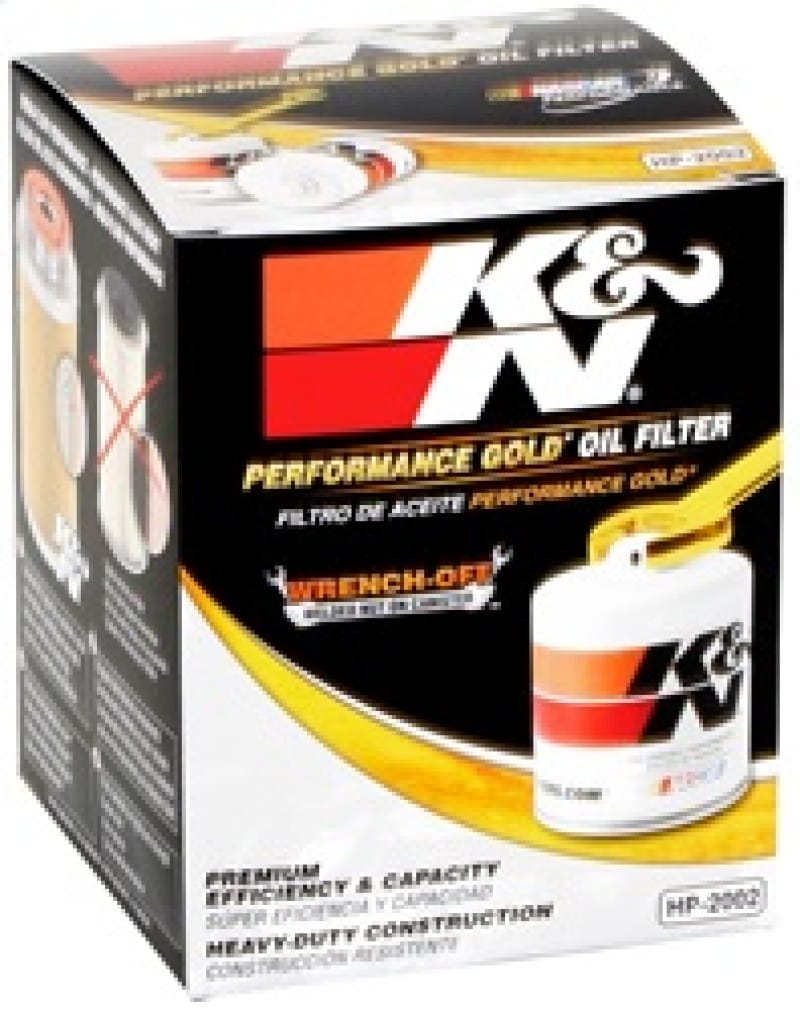 K&N Oil Filter OIL FILTER; AUTOMOTIVE - HP-2002 thumbnail 2