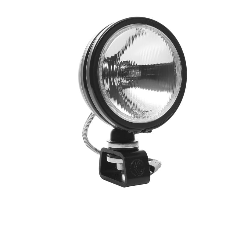 KC HiLiTES Daylighter 6in. Halogen Light 100w Spread Beam (Single) - Black SS thumbnail 3