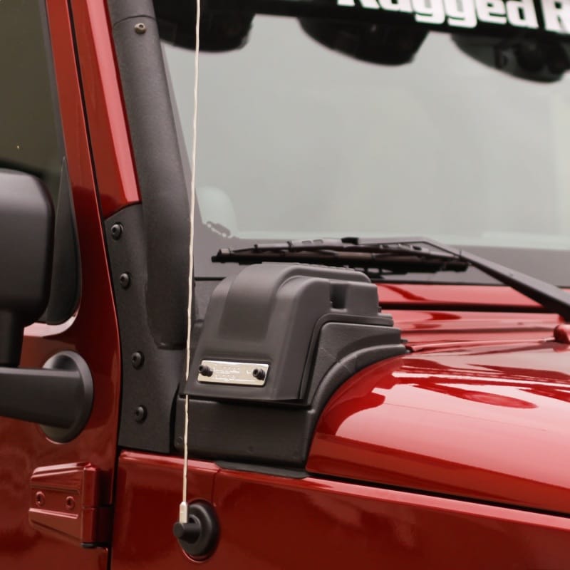 Rugged Ridge XHD Low-Mount Snorkel 3.6L 12-18 Jeep Wrangler JK thumbnail 2