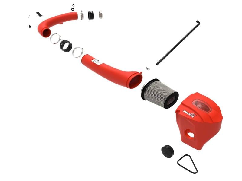 aFe Momentum GT Dry S Stage-2 Intake System 11-15 Dodge Challenger/Charger V6-3.6L (Red) thumbnail 2