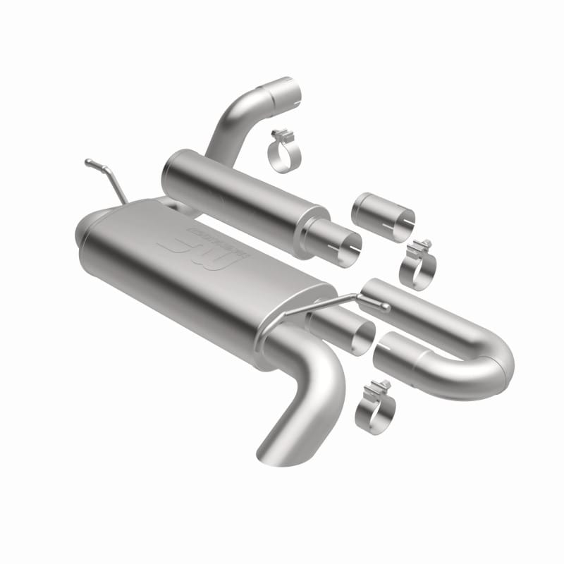 MagnaFlow 18-23 Jeep Wrangler JL 2.0L/3.6L Overland Series Axle-Back Exhaust thumbnail 2