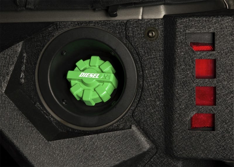 Rugged Ridge 07-20 Jeep Wrangler JK/JL / 2020 Gladiator JT Elite Aluminum Fuel Cap Green thumbnail 3
