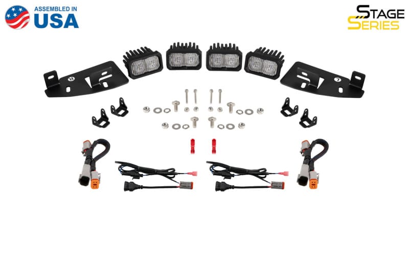 Diode Dynamics Stage Series Fog Pocket Mounting Brackets for 2019-Present Ram thumbnail 7